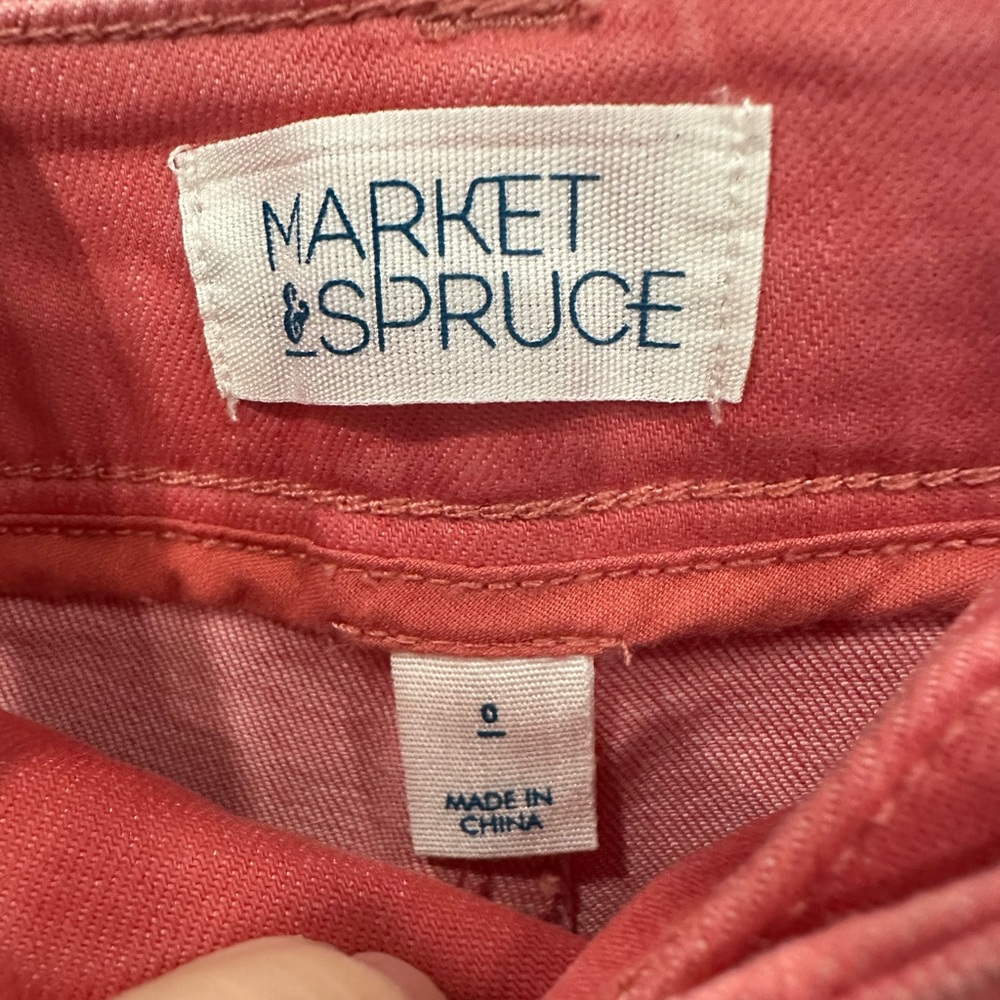 Market & Spruce Pink Shorts NWT - Picture 2 of 4